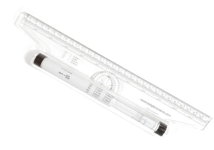 Picture of ERT30-Rolling ruler Rollertec small size 30CM